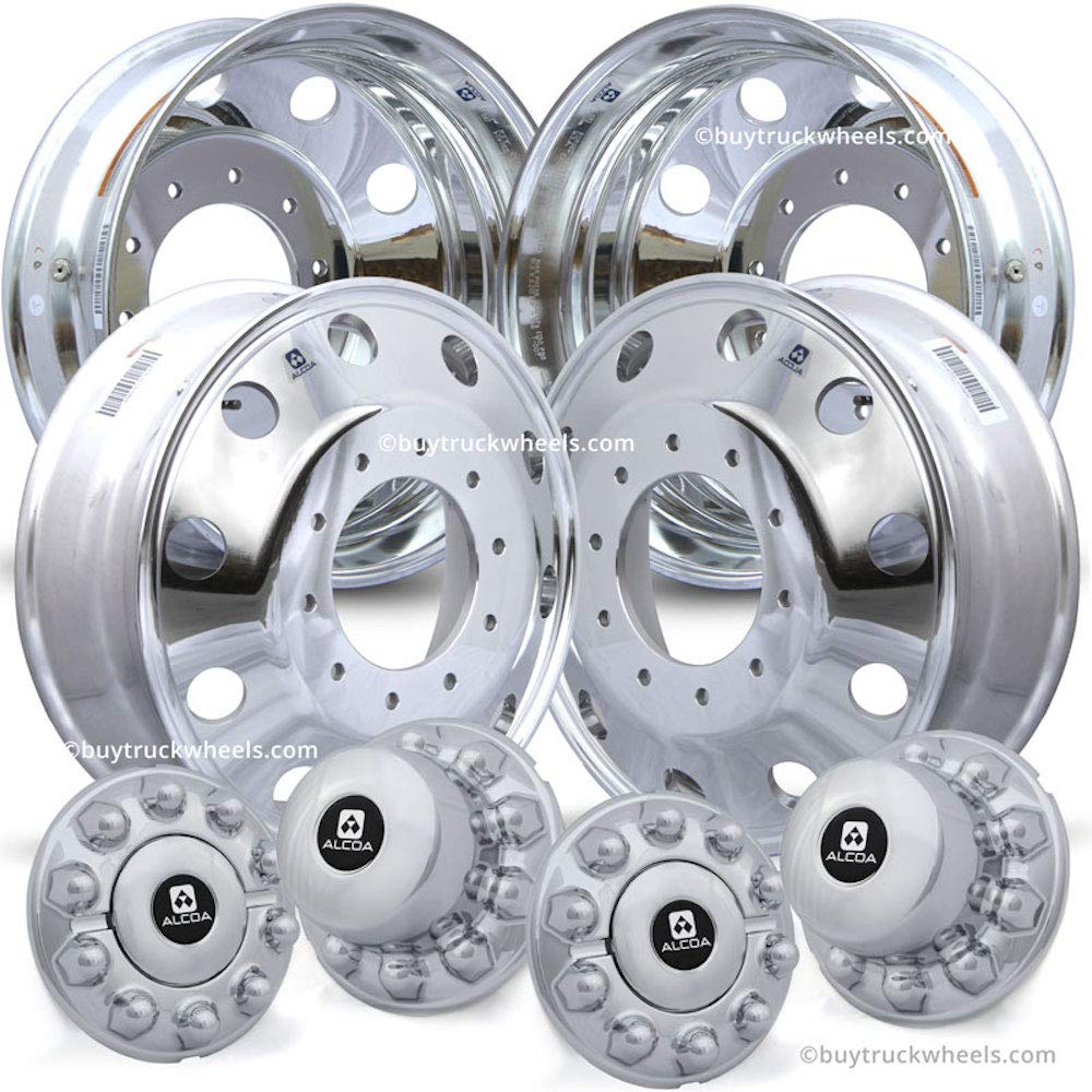 Alcoa 19.5" Lvl One Wheel Package for a Ford F450 & F550 Polished (2005 - current)
