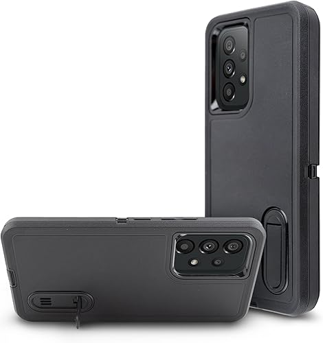Miniatura 6 de SM-A536U - Funda compatible con Samsung Galaxy A53 5G SM-A536U con protector de pantalla, prueba de caídas de grado militar, parte trasera dura mate