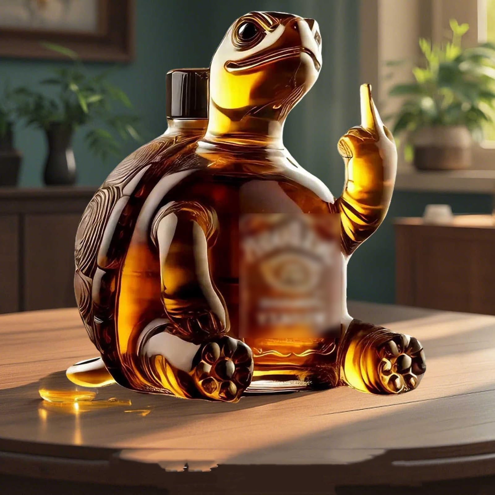 Amazon.co.jp: ウィスキ一デカンタ - 工芸品 アート置物, 300mlの