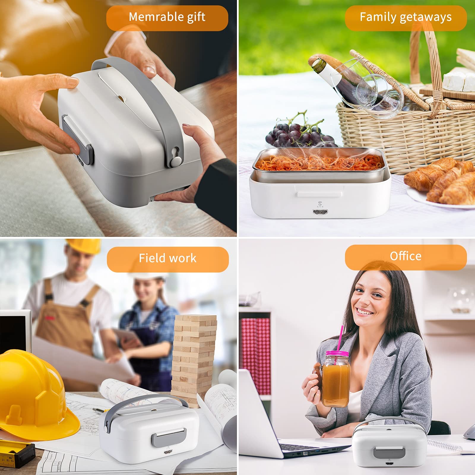 Buy STN Electric Lunch Box 75W 3In1 Electric Lunch Box Uk Plug For