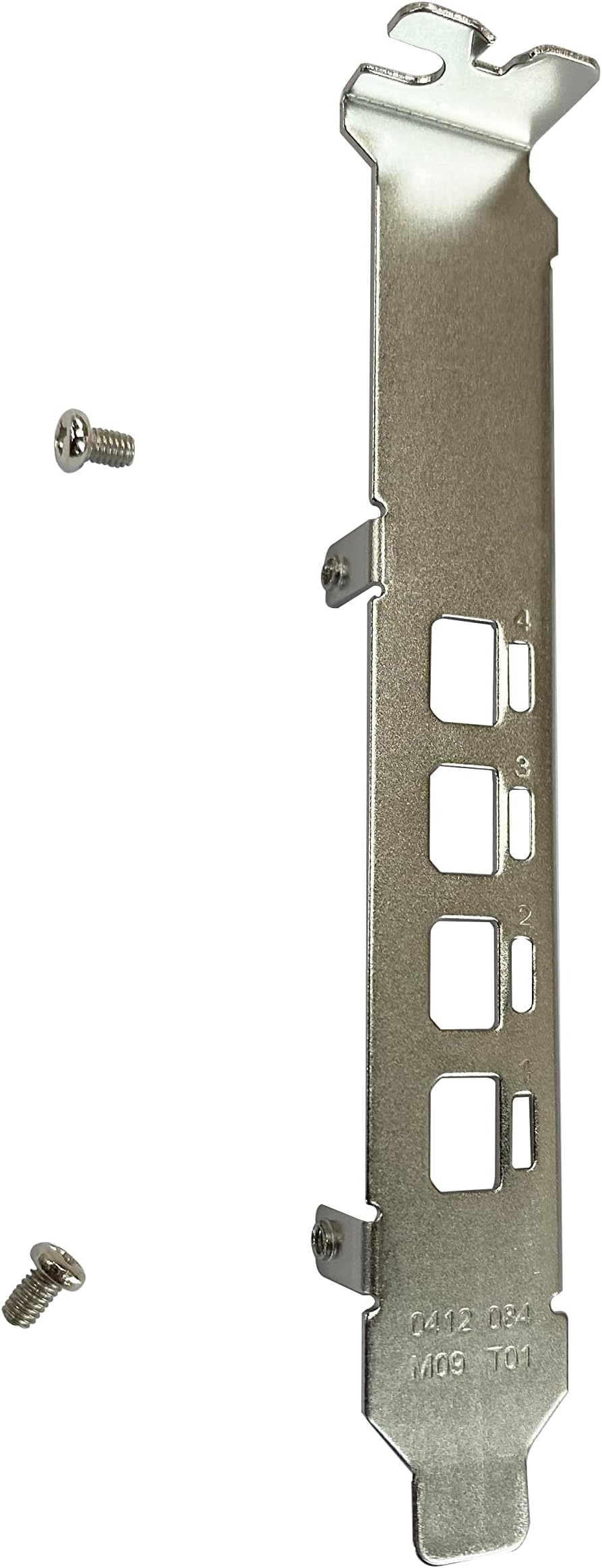 New Metal Full Height Graphics Card Mount for NVIDIA Quadro K1200 NVS 510 P400 P600 P1000 with 2x Screws
