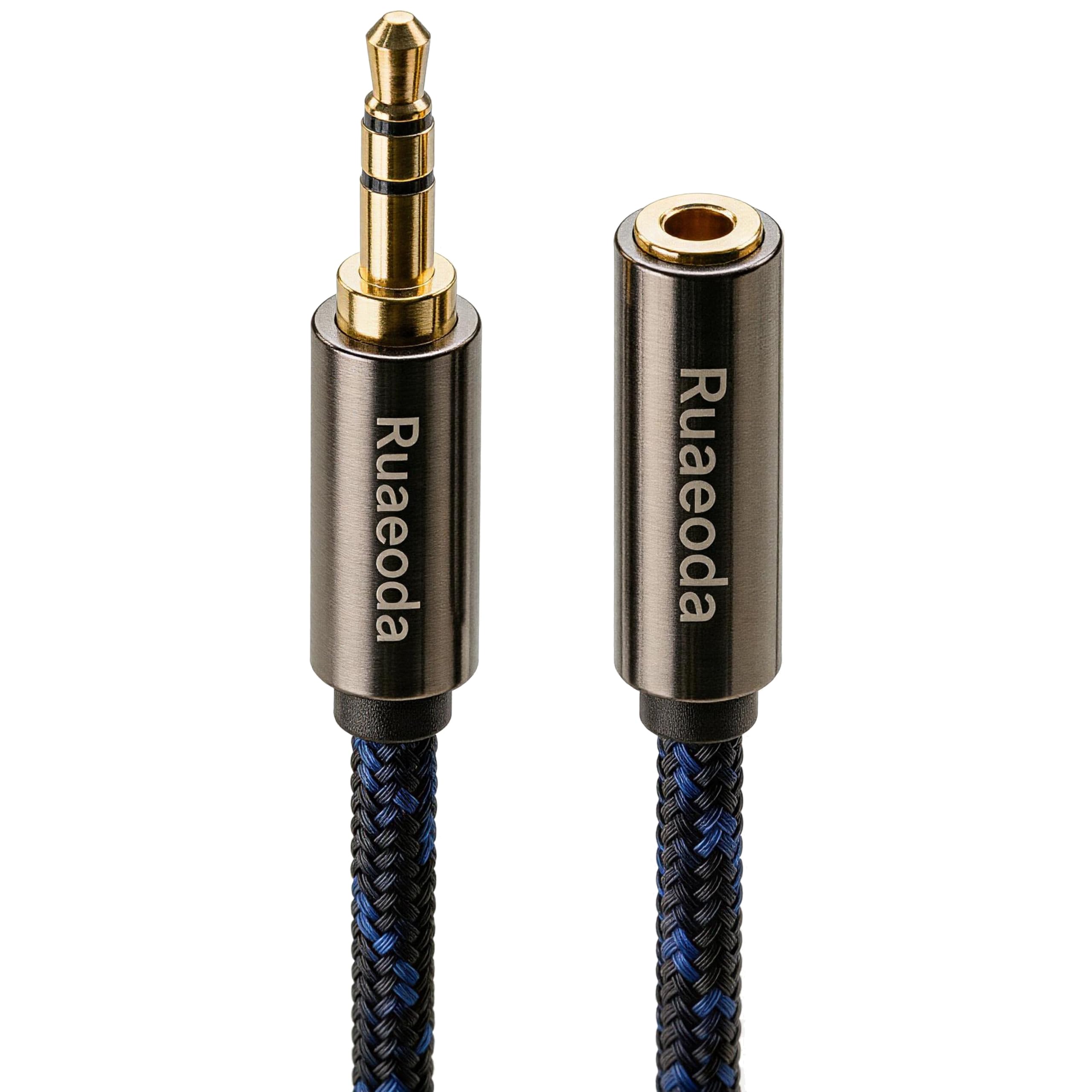 3.5mm Audio Male to Female Extension Cable 100 ft,Headphone Extension Cable Double Shielded Long AUX Extension Cable 3.5mm Male to 3.5mm Female 1/8 Stereo Audio Extension Cord-image-48