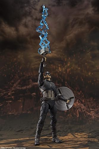 Miniatura 8 de TAMASHII NATIONS - Avengers: Endgame - Capitán América - Edición de batalla final -, Figura de acción de Bandai Spirits S.H. Figuarts