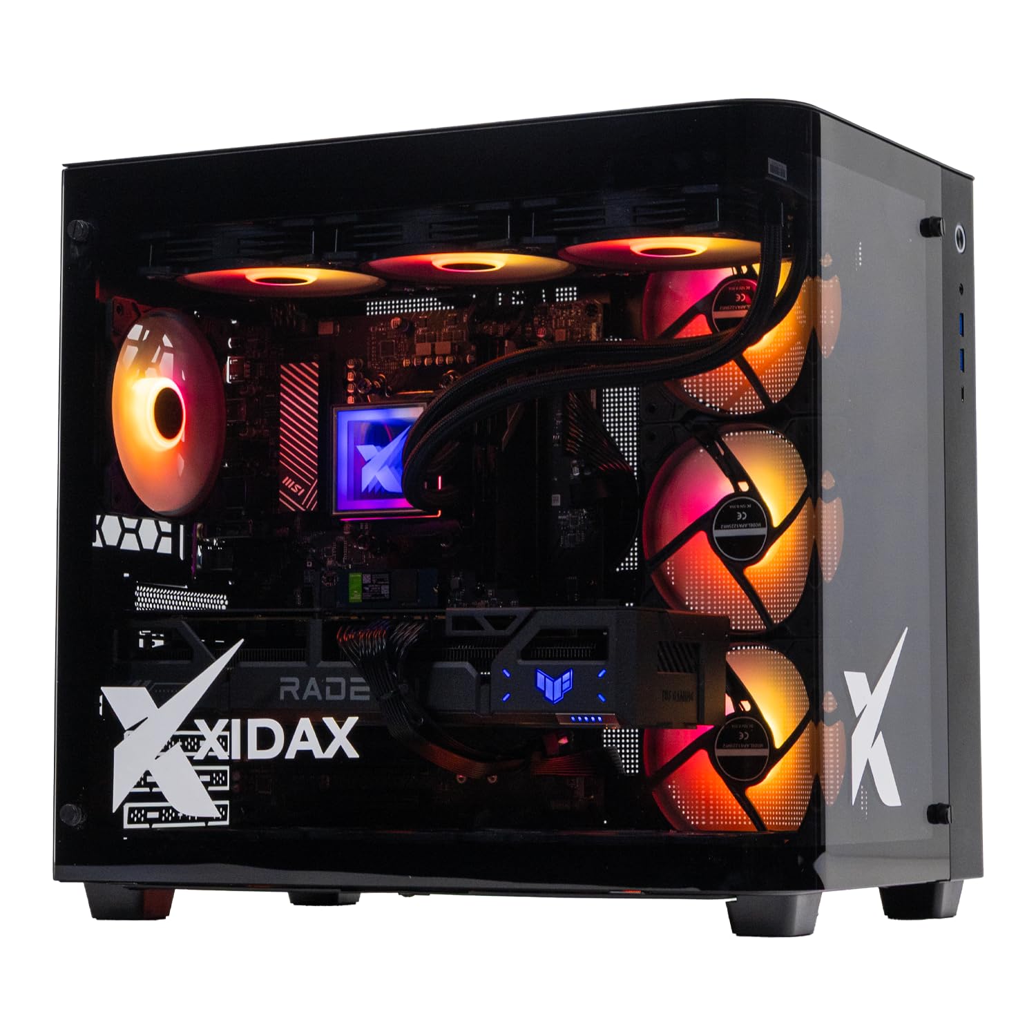 XIDAX X-6 Series AMD Ryzen 7 9800X3D 4 7GHz Max 5 2Ghz AMD Radeon RX 9070XT 16GB 2TB
