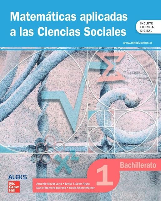 Portada de Matemáticas Ccss + Aleks 1 Bachillerato