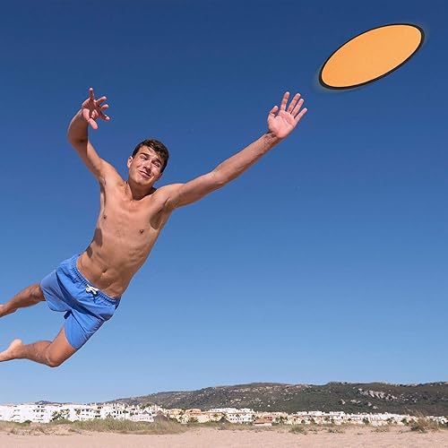 Miniatura 3 de Disco volador plegable de 36 piezas con bolsa, bolsillo plegable, para playa, verano, disco volador, juguete para divertirse, fiesta de cumpleaños,