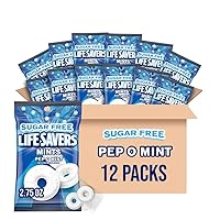 Vista 8 de Life Savers Wint O Green bolsa de mentas sin azúcar