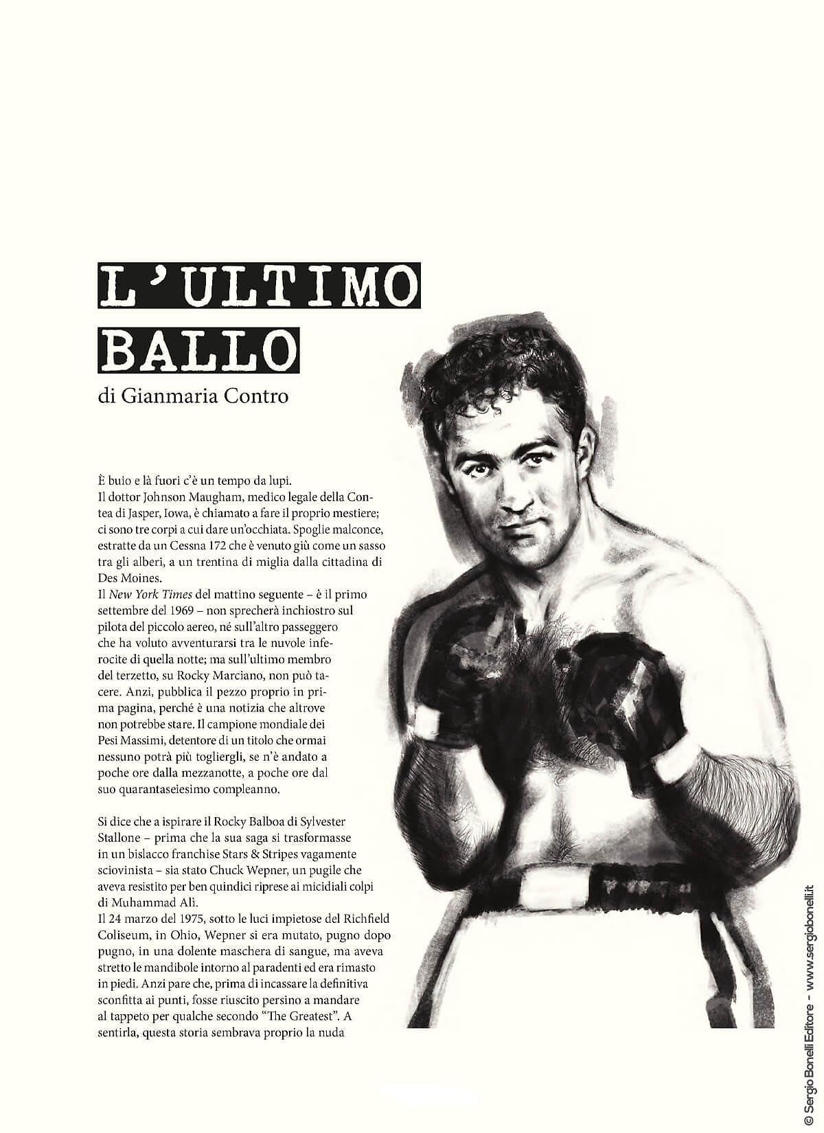Souzie-Q. Un ritratto di Rocky Marciano
