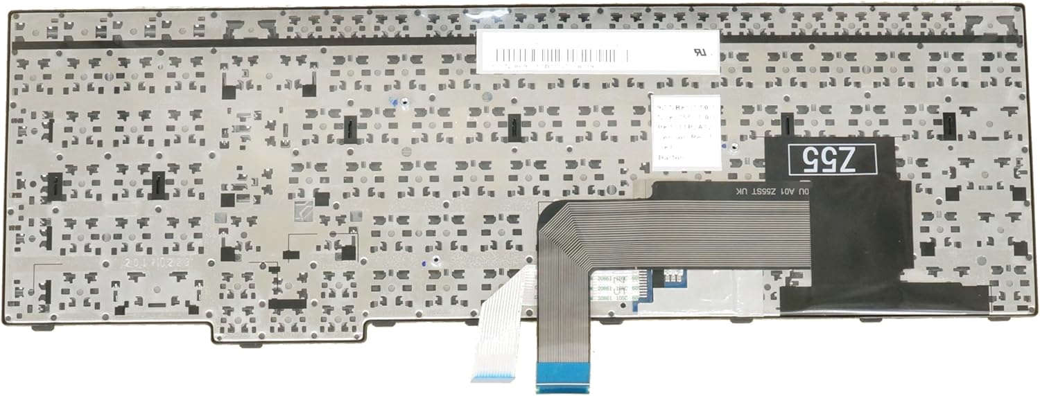 Spanish Español SP Layout- Laptop Keyboard for Lenovo Thinkpad E570, E570C, E575, 20H5 20H6 01AX170 01AX210 01AX130 Black New