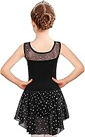 Vista 1 de Zaclotre Leotardo de baile brillante para niñas con falda Hi-Low Shiny Ballet Dance Dresses