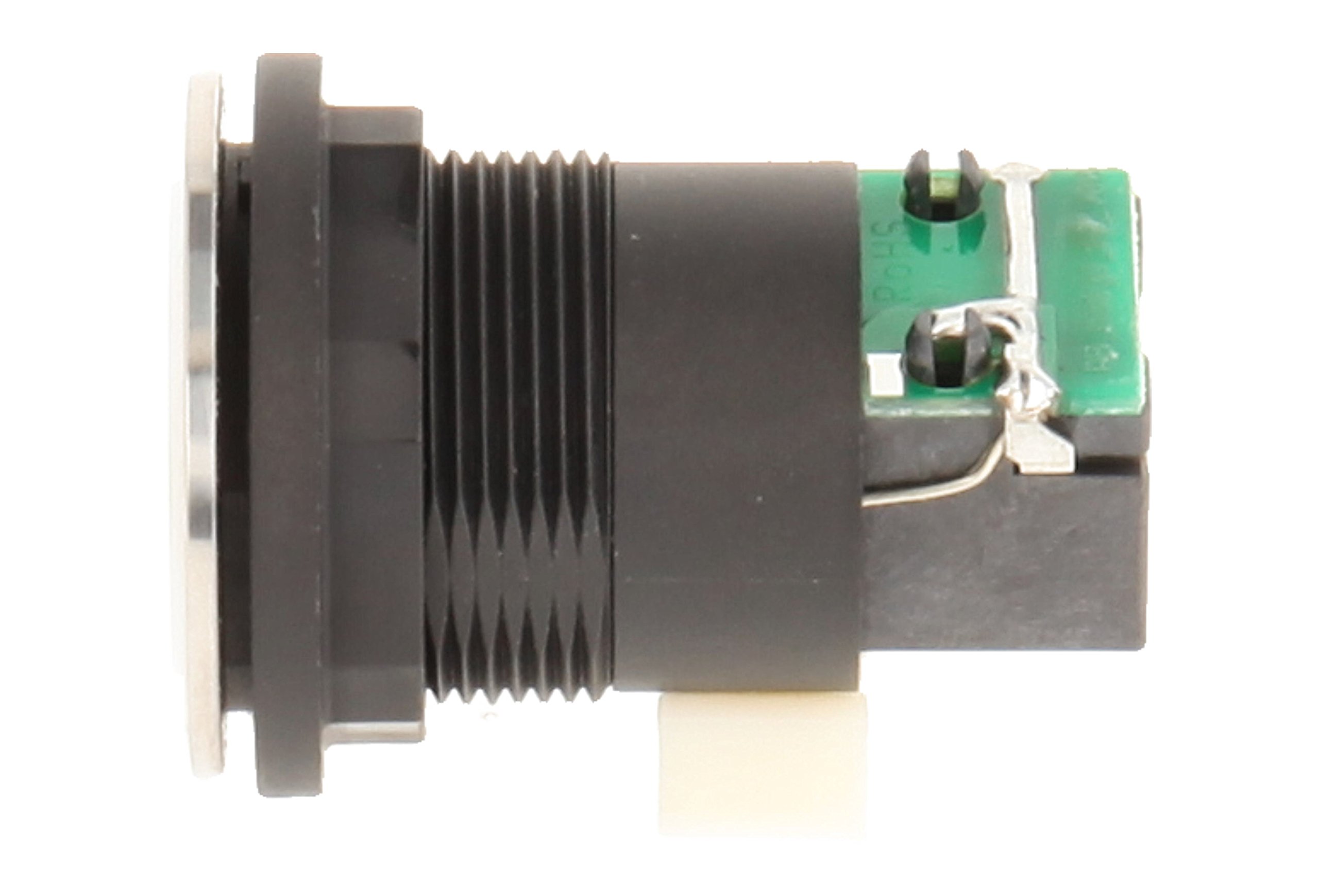 Schlegel 23.001.556 RJ45 prise en acier inoxydable avec avant, 1 x port RJ45 avec écran et arrière, 1 x RJ45 prise avec parapluie, métallique