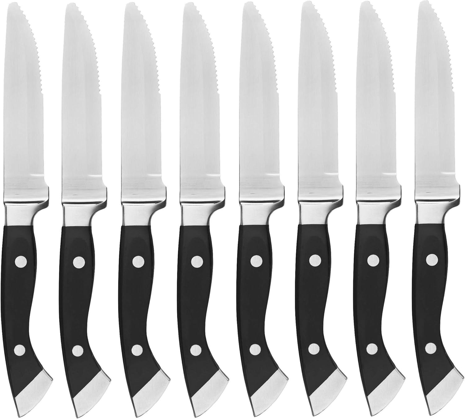 8 LONGHORN STEAKHOUSE STEAK KNIVES New! ~ BBQ Kitchen Dining Chop Knife Set