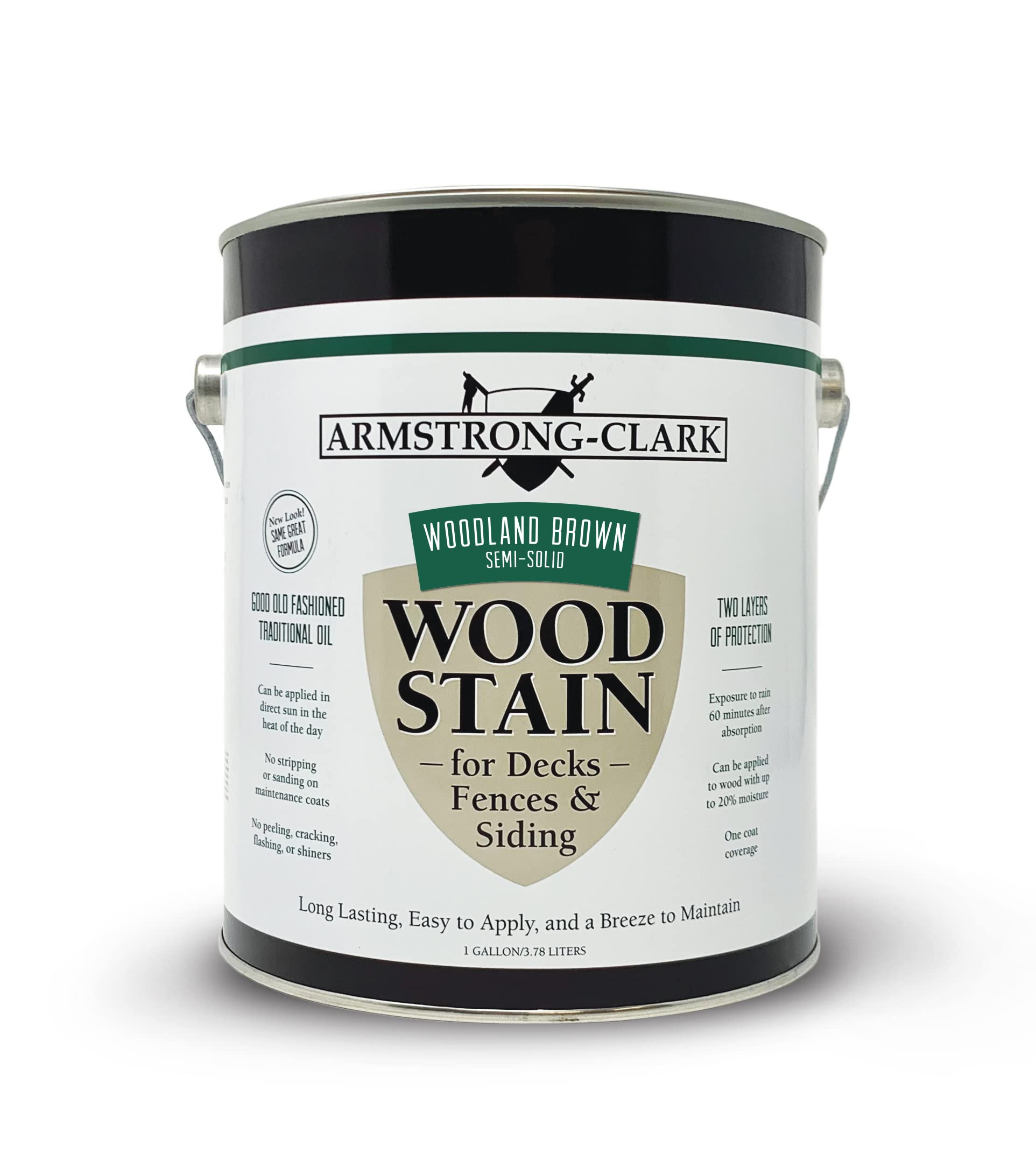 Armstrong-Clark Woodland Brown Semi-Solid