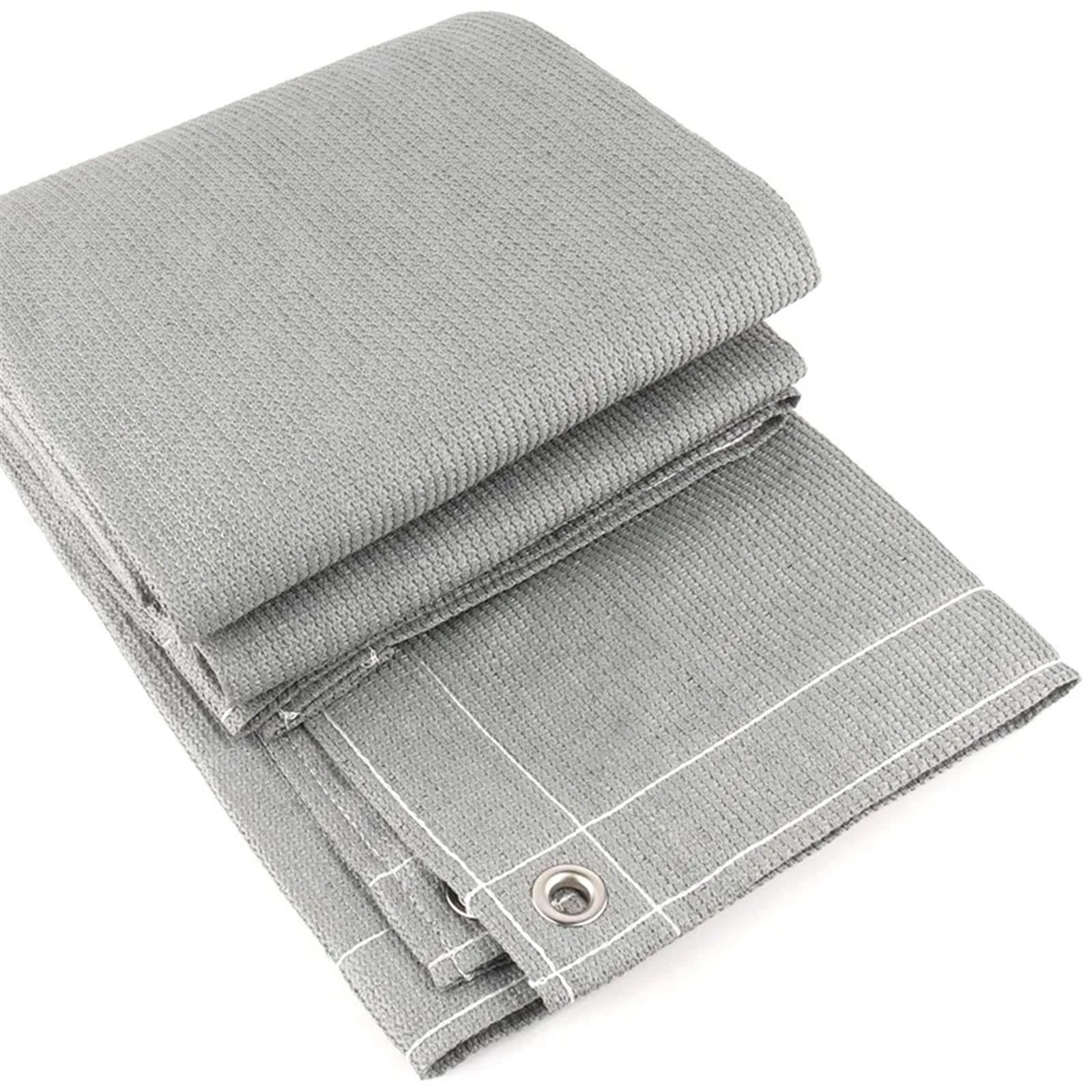 Balkon Sichtschutz Zaun Bildschirm Schattierung Net Markise for Pavillon Terrasse Garten Gebäude für Garten Terrasse(Beige,0.9mx3.6m)