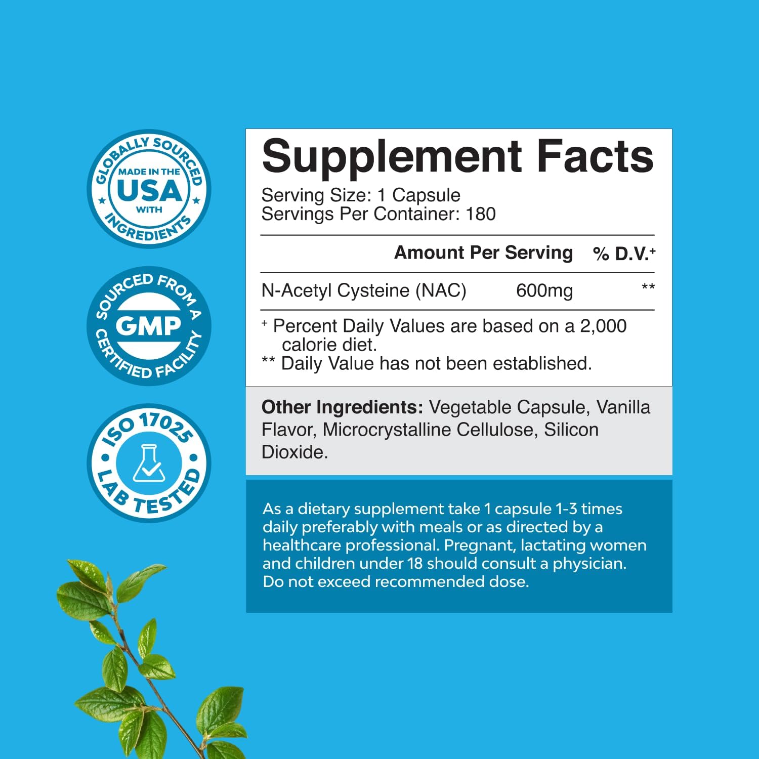 Bundle of Liver Cleanse Detox & Repair - Milk Thistle for Digestion & Immune Health - Ginger Root Choline Dandelion Root and NAC Supplement N-Acetyl Cysteine 600mg - Potent Vegan High Absorption 600mg