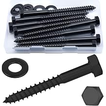 3/8 x 5 8 Set Hex Lag Screws, Hex Lag Bolts Heavy Duty Wood Screws Washers Assortment Kit Stainless Steel 18-8 304