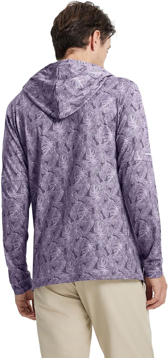 Hoodies for Men Golf Fleece Hooded Sweatshirts Dry Fit Athletic Lightweight Casual Midlayer Mens Hoodies Pullover - Image 3