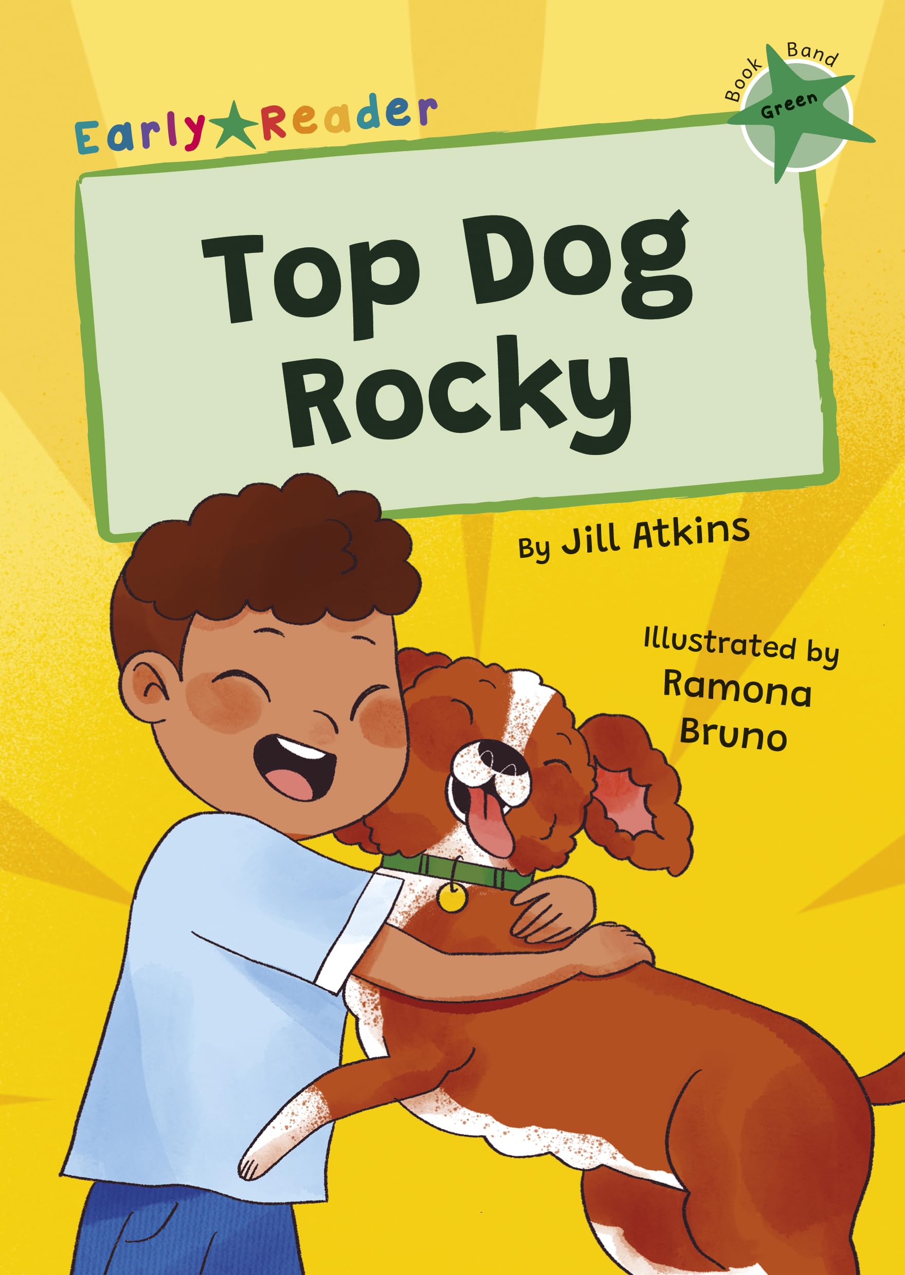 Jill Atkins Top Dog, Rocky Paperback Book