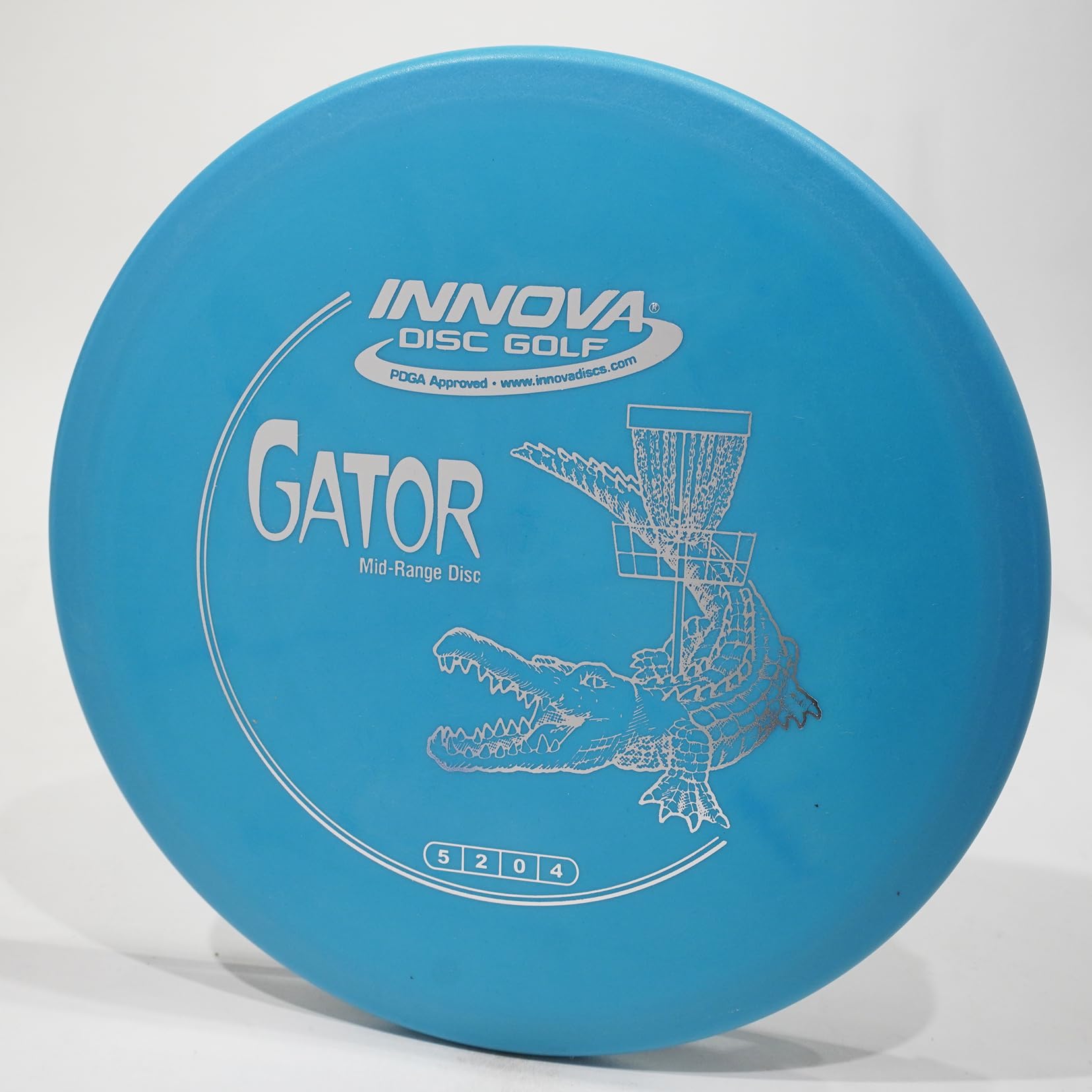 Innova DX Gator Disc Golf Midrange Disc, Pick Color/Weight [Stamp & Exact Color May Vary] Blue 170-172 Grams