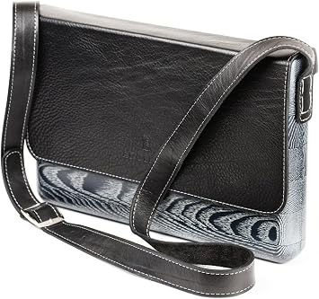 Amazon.com: antepasado de madera hecho a mano portafolios de piel para  hombre : Ropa, Zapatos y Joyería