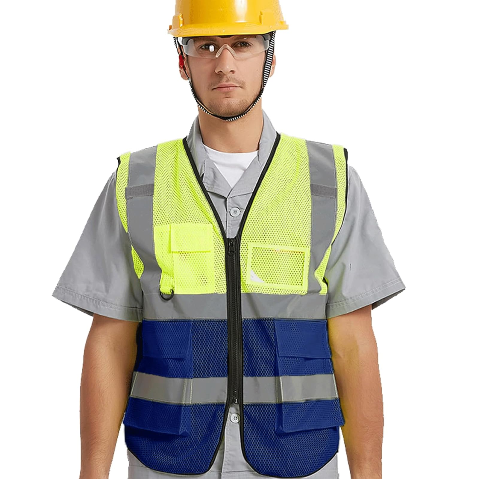 hi vis chaleco reflectante de alta visibilidad, Chaleco de seguridad Chaleco reflectante ligero Chaleco de seguridad de alta visibilidad for correr