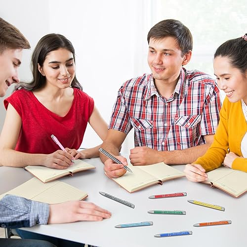 Miniatura 7 de Colarr 40 unidades de regalos de agradecimiento a los empleados, cuaderno inspirador a granel A6, diario de piel sintética, bolígrafo motivacional,