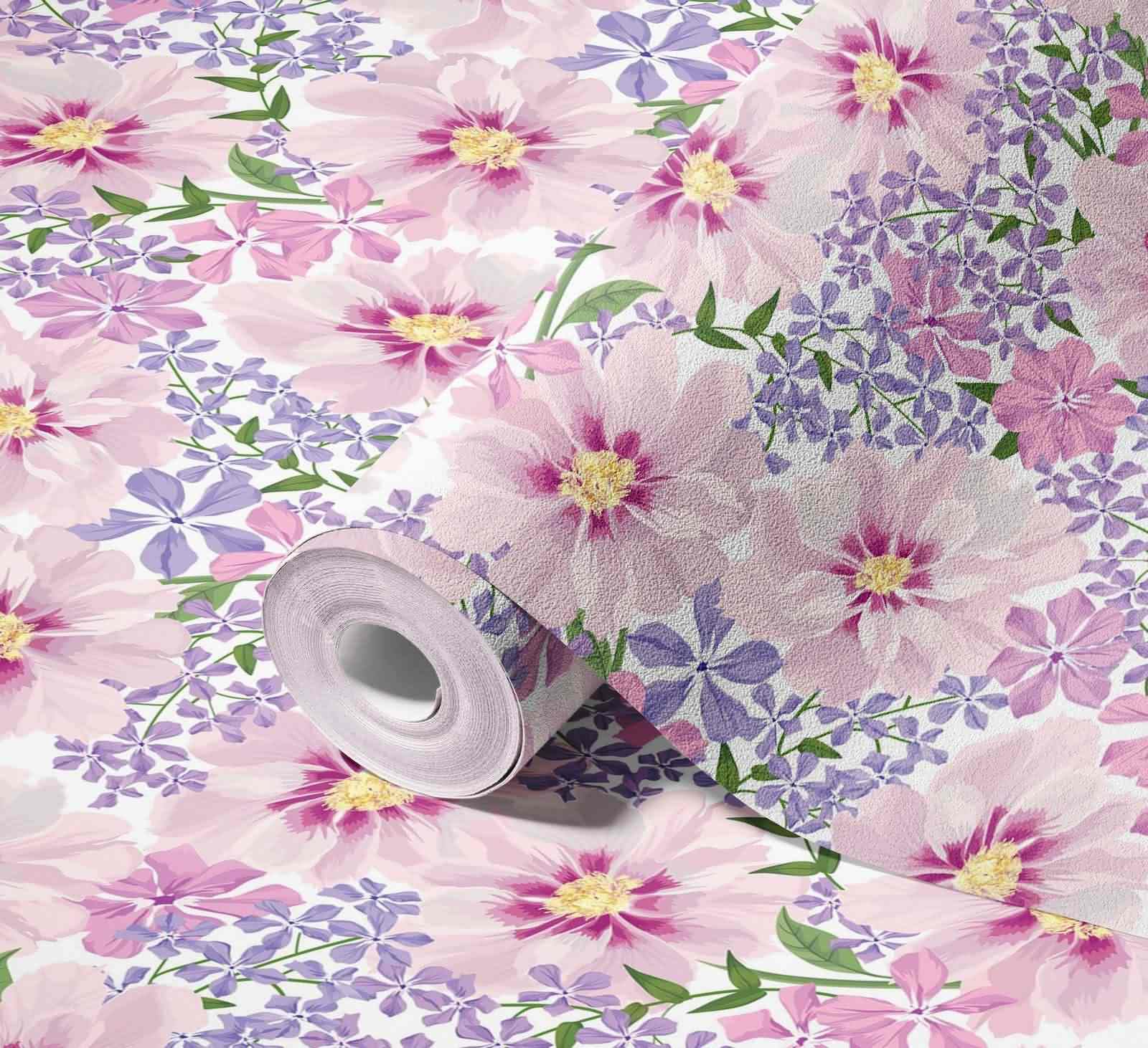 Küchenaufkleber Blume Selbstklebend Dick Küche Outdoor Wanddesign