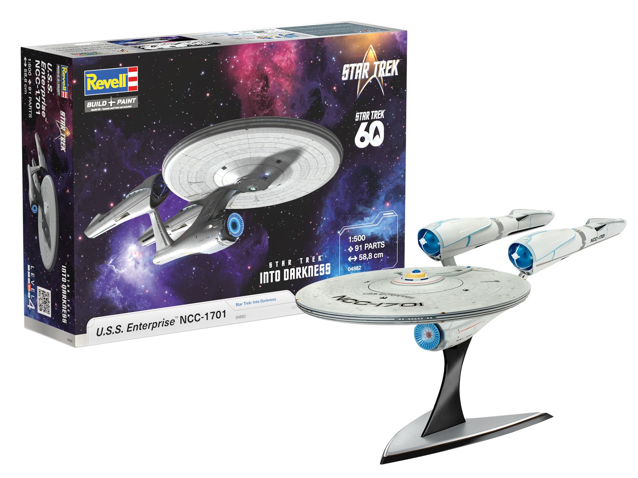 Amazon | ドイツレベル スタートレック 1/500 NCC-1701 U.S.S