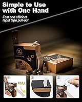 Vista 2 de Target Pasters Dispenser Box with 4/5 Inch Target Stickers, Self-Adhesive Shooting Targets Pasters for Shooting Range - USPSA,IPSC,IDPA, 1000 per Box