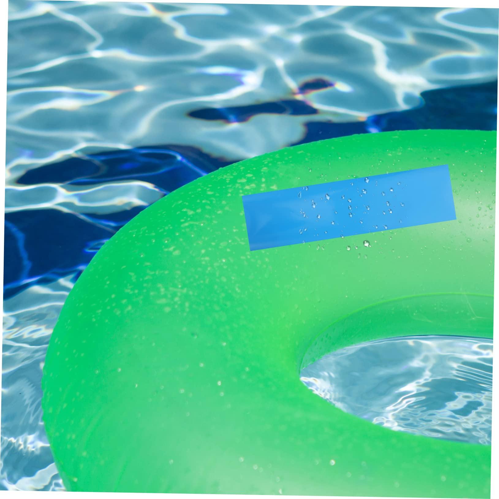 INOOMP PVC Re Colle Vinyle Revêtement De Piscine Re Kit Lits Pneumatiques Re Patch Bouée Re Patch Vinyle Re Patch Kit Revêtement De Piscine Re Patch Étanche Re Patch Bleu