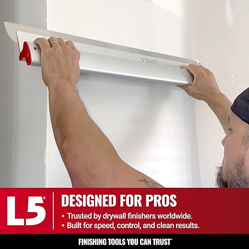 Miniatura 8 de LEVEL5 Hoja de desnatado de 10 pulgadas  Inserto de hoja de acero inoxidable alemán de precisión de 0.012 in (reemplazable), perfil ergonómico de