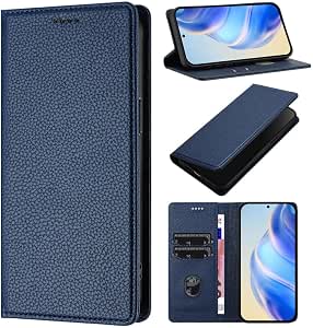 Étui Flip En Liège Pour Motorola One Zoom - Housse Protectrice Noir - Marque K-S-Trade