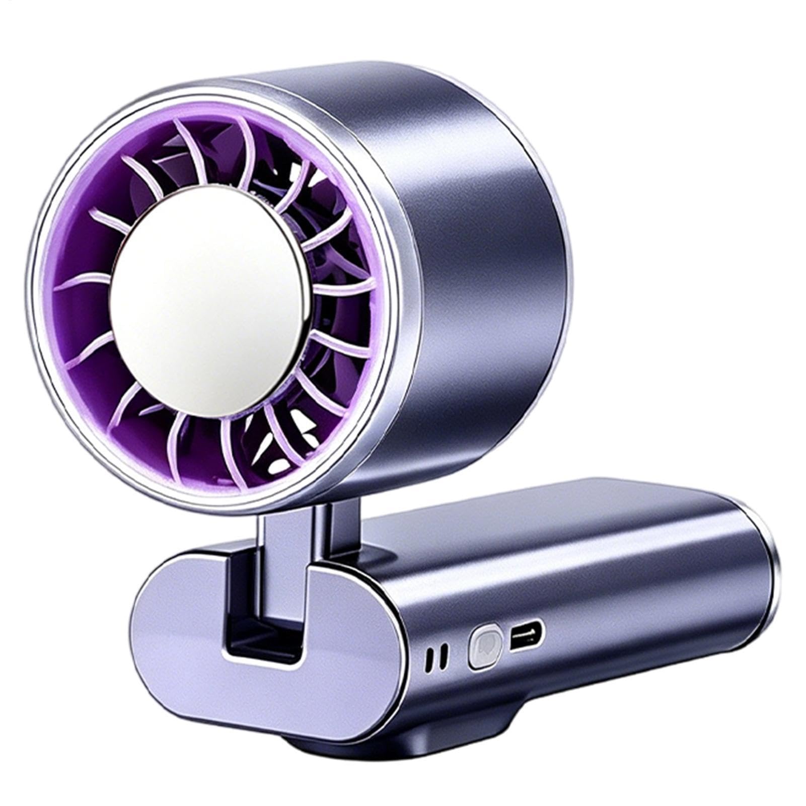 Ventilateur portable pliable de poche rechargeable 4000 mAh pour intérieur et extérieur
