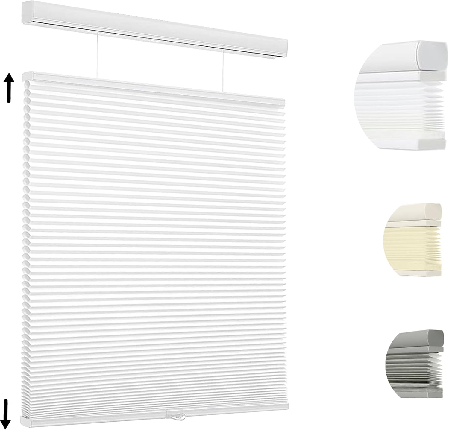 Top Down Bottom Up Cellular Shades, Top Down Blinds, Up