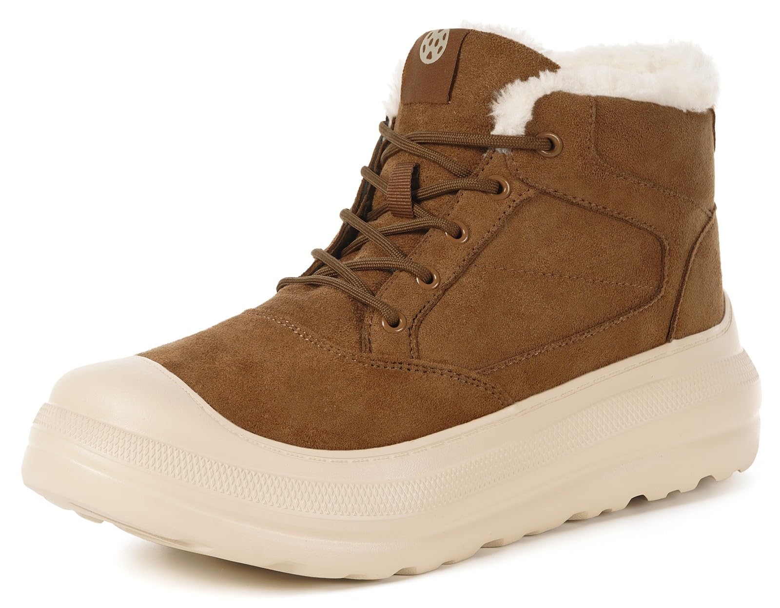 Womens Mens Winter Snow Boots Warm Fur Lined Ankle Booties Water Resistant Suede Leather Platform Shoes Lace Up Outdoor Sneakers-image-18