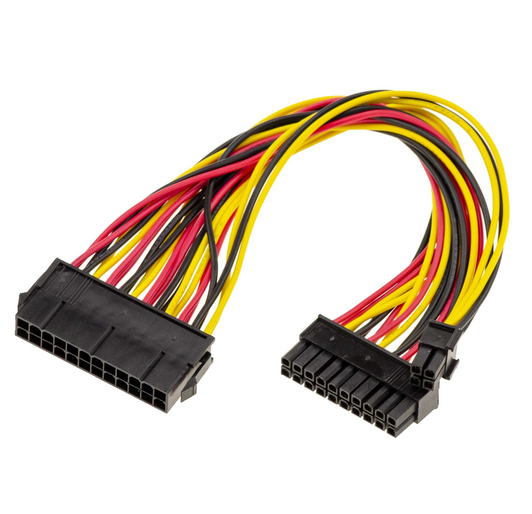 Kalea-INFORMATIQUE Cavo Adattatore da ATX 24 Femmina a ATX 24 Maschio o ATX 20 Maschio + ATX 4 Maschio Lunghezza 30 cm