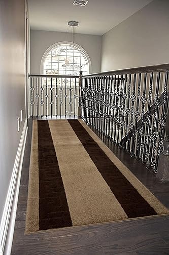 Miniatura 3 de Alfombra de pasillo de tamaño personalizado con diseño de meandro, alfombras extralargas para pasillos, 30 pulgadas de ancho x elige tu tamaño por