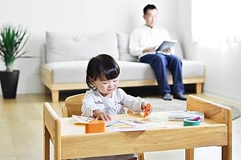 【美品】大和屋　ヤマトヤ　ヴォーノ　キッズデスク　テーブル　椅子　セット　机 ブォーノ3 キッズデスク＆チェア – ベビーベッド・ベビーチェア