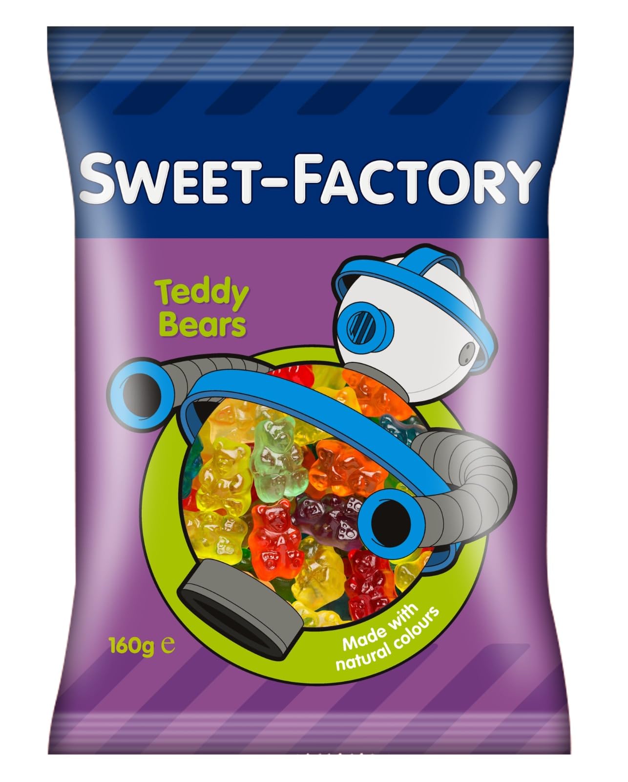 Sweet Factory Teddy Bears Jelly Candies - 160 gm