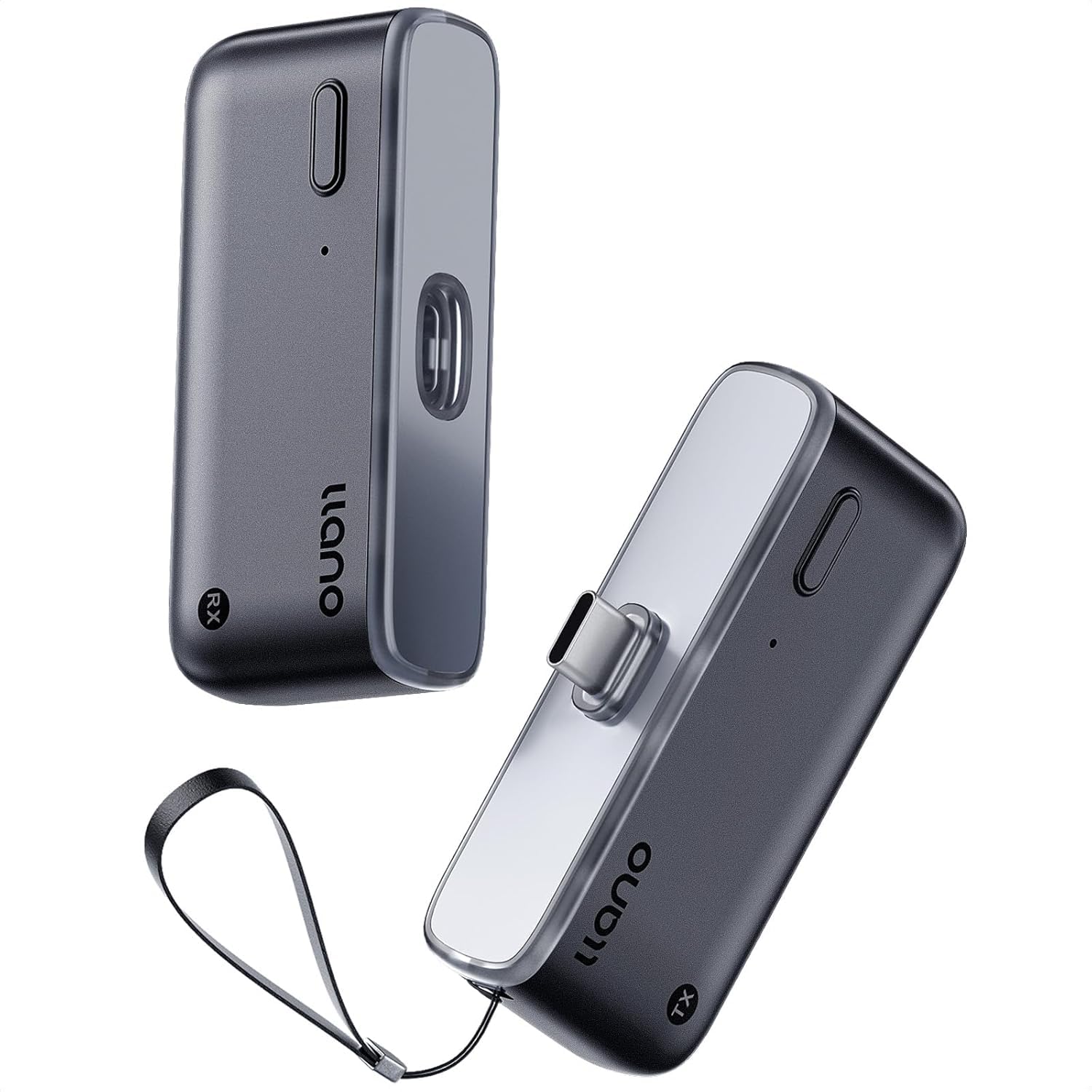 Ilano S850 USB-C Trasmettitore e Ricevitore HDMI Wireless, Ingresso Ultra 4K Uscita 1080P@60Hz, 50M, 5G+2.4G, Plug & Play per Telefono, Tablet, Laptop, PC, Monitor, Proiettore, TV Box, ecc(Nero)