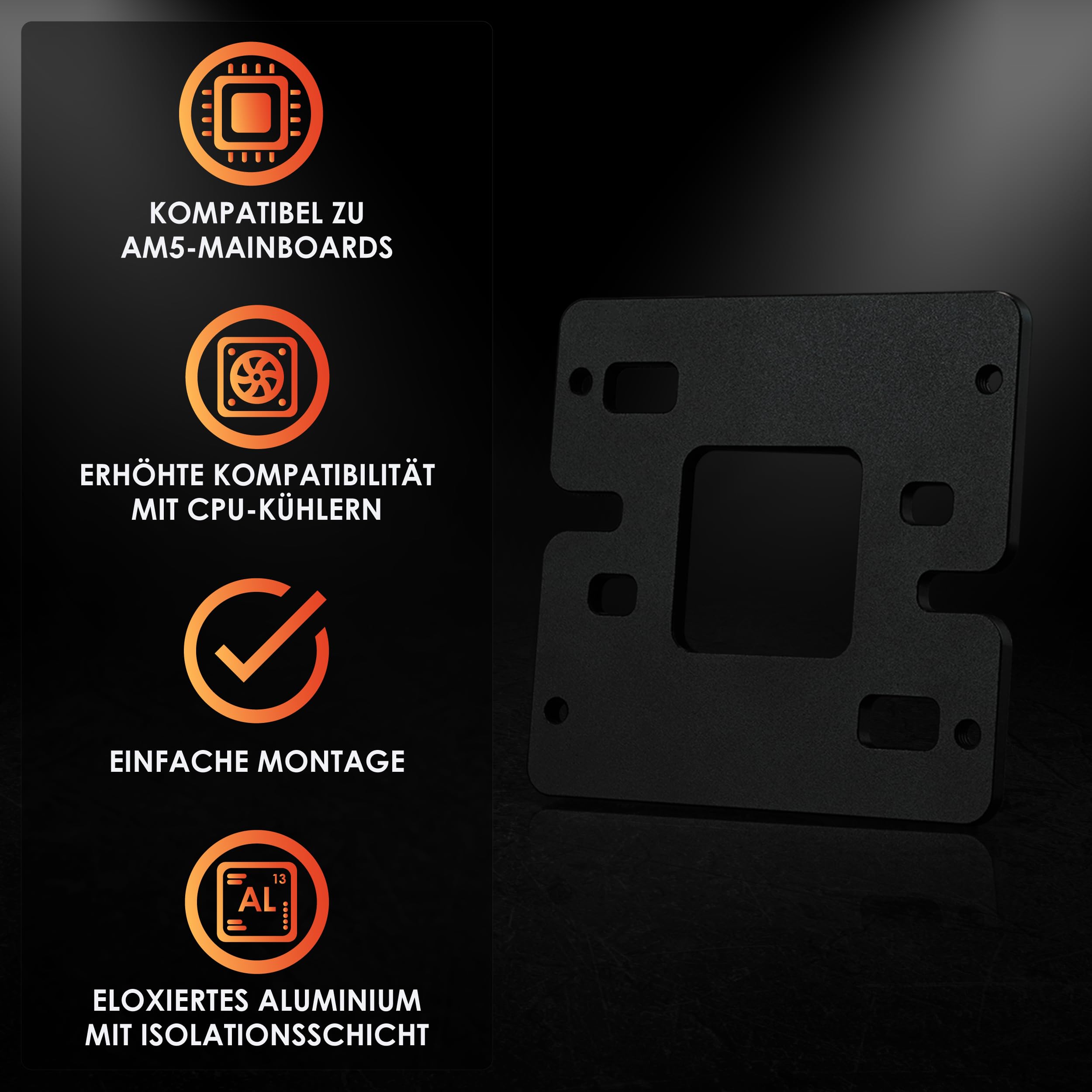 Thermal Grizzly AMD AM5 Short Backplate