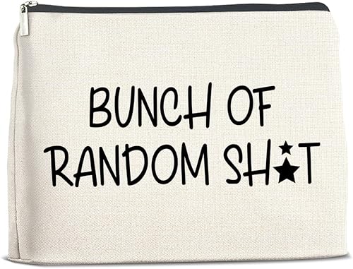 Miniatura 26 de Bolsa de maquillaje floral humor, regalos para mujer, H