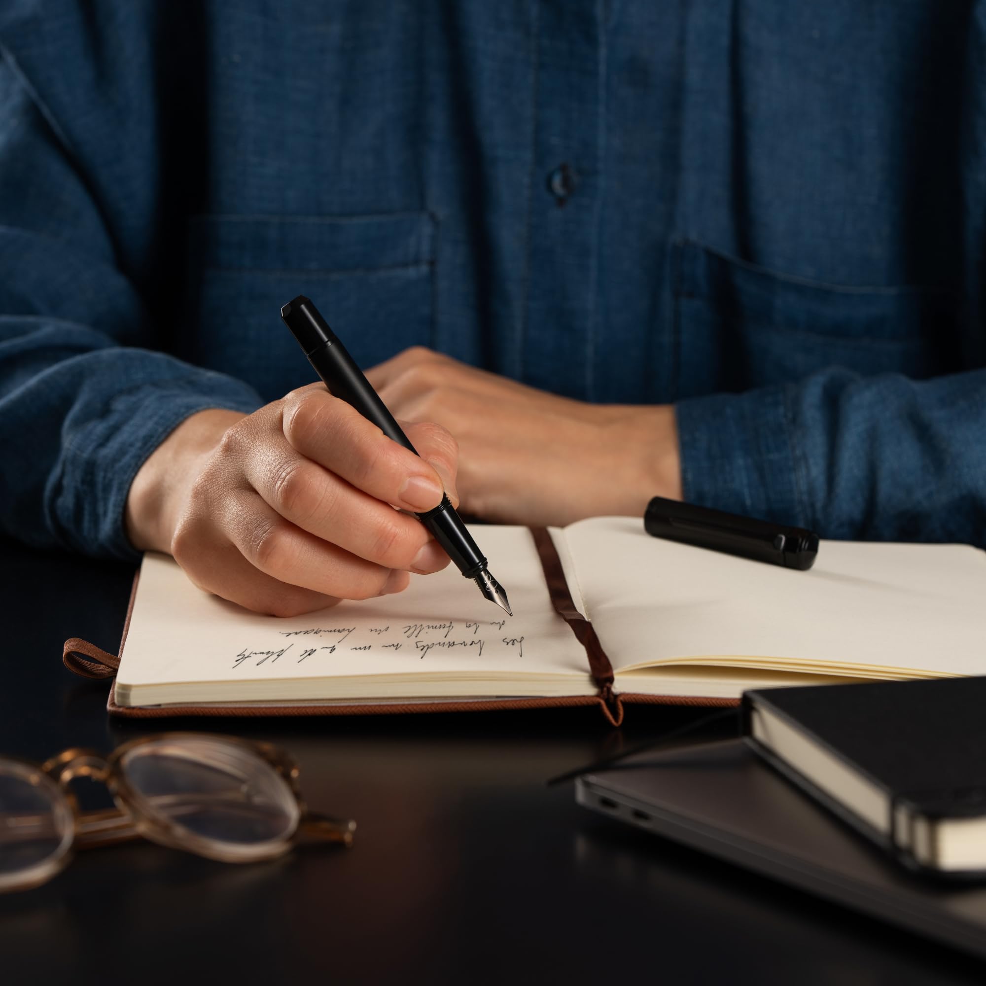 Ellington Pens Stylo plume de poche – Noir