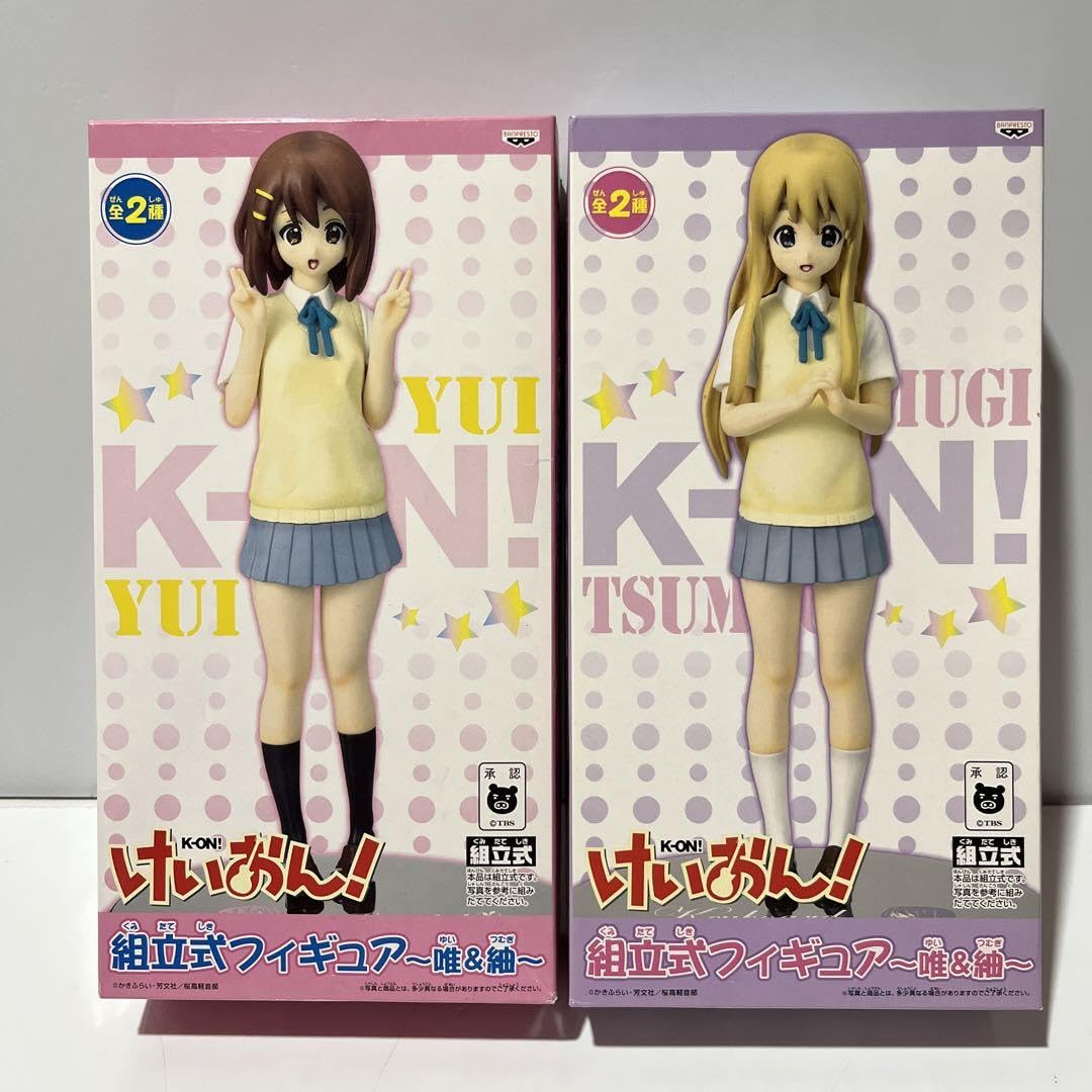 けいおん！　組み立て式フィギュア けいおん！ 組立式フィギュア 律＆梓 2種セット｜ホビーの総合通販
