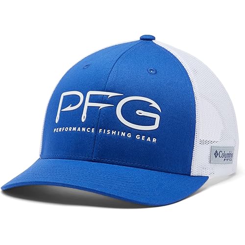 Columbia Unisex Adult PFG Mesh Snap Back Hooks Ball Cap