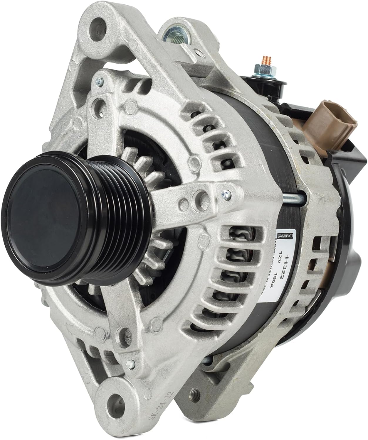 SANKAKU Alternator Compatible with Toyota RAV4 3.5L V6 2006 2007 2008, Replace 104210-4740 27060-31090 11322, 12V 100Amp CW 7-Groove Pulley