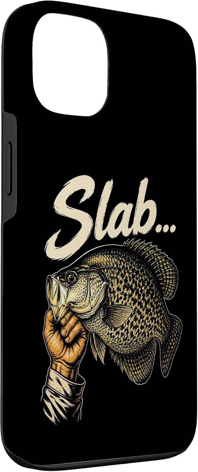 Fishing Crappie Slab Vintage Angler Gift Case for iPhone 13 image 3