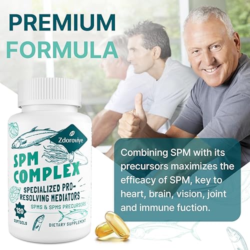 Miniatura 4 de Zdoroviye Suplemento SPM - Complejo de mediadores y precursores de SPM especializados en resolución profesional para una respuesta inmune