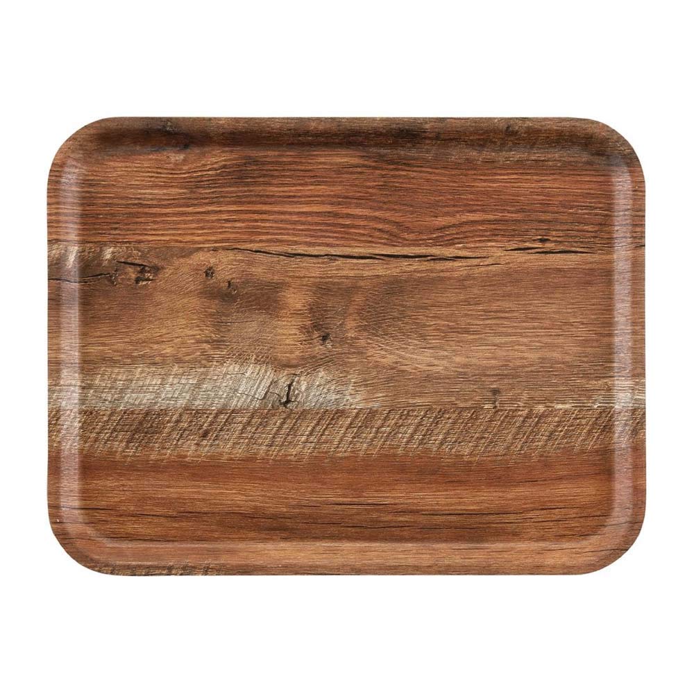 CambroWood Grain Tray Madeira - 330x430mm Brown Oak