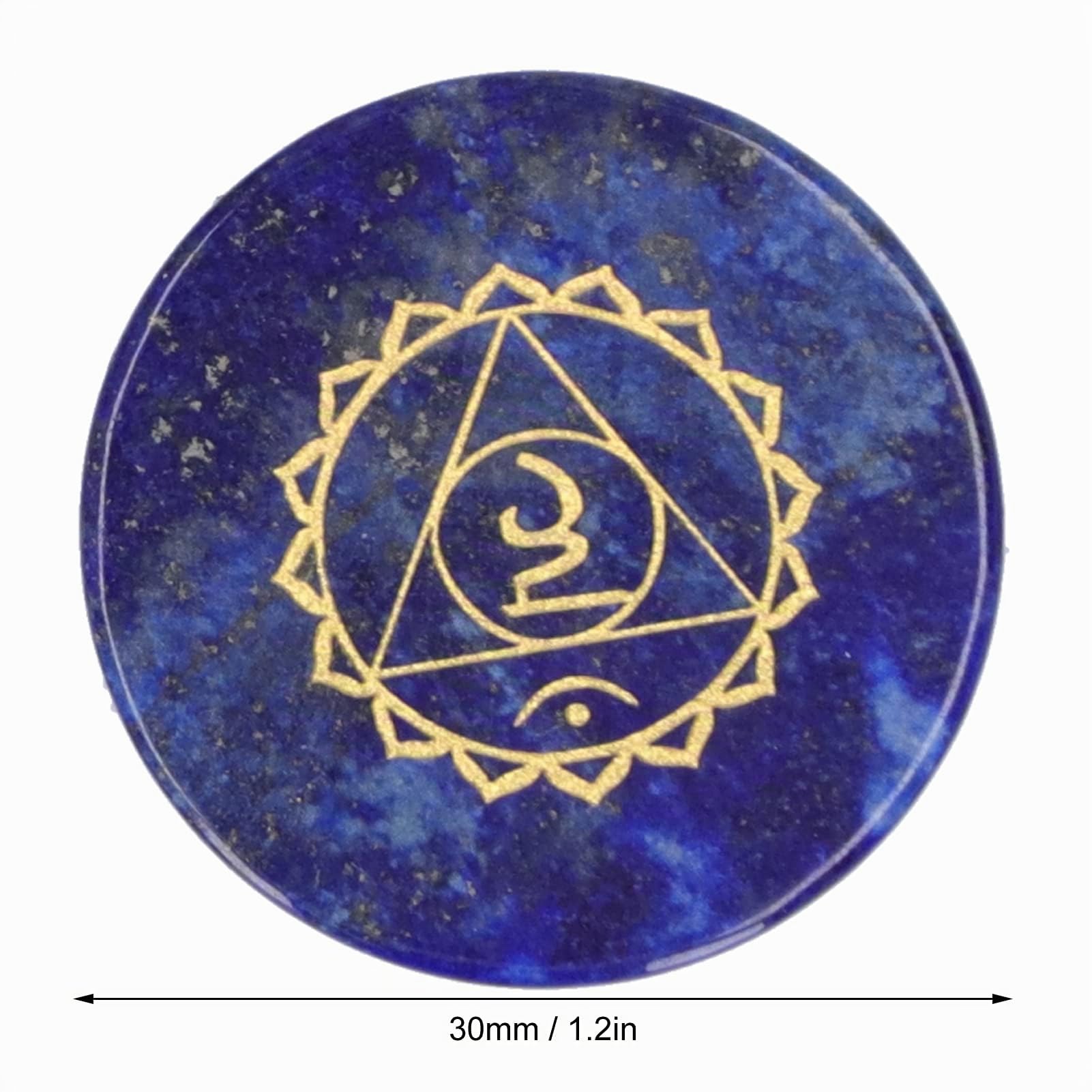 Pietre Chakra, Set di 7 Chakra Naturali per la Guarigione per la Meditazione per il Reiki per il Riequilibrio dei Chakra